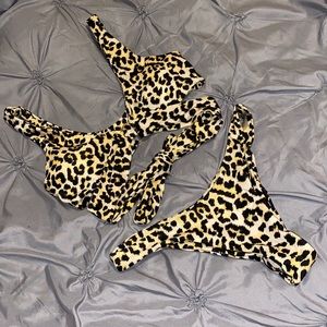 Cheetah Print Bikini